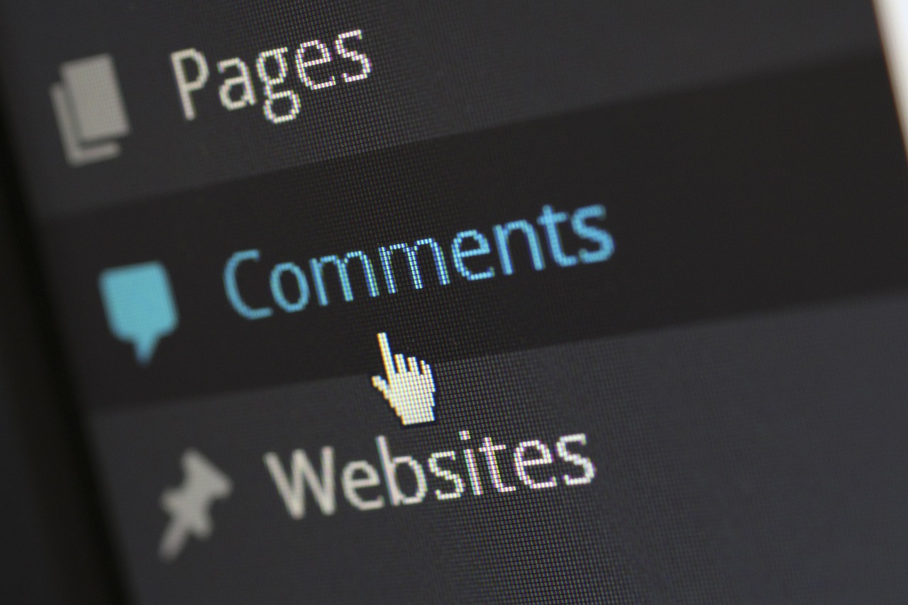 Picture showing comments section for moderating comments on your wordpress blog.